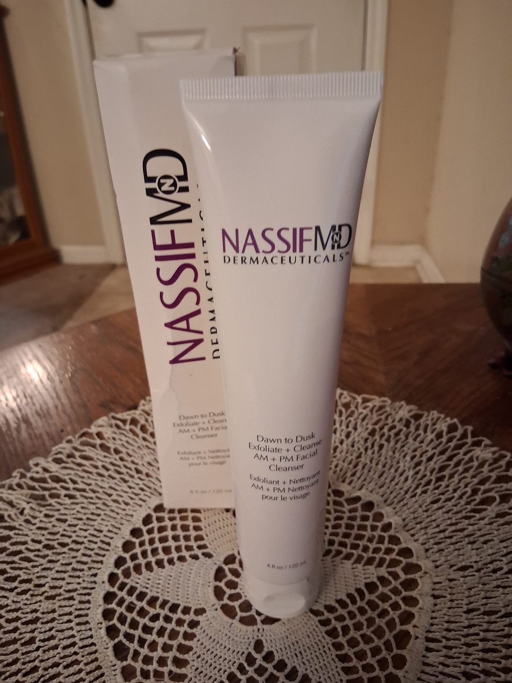 NassifMD Dawn to Dusk Exfoliate + Cleanse AM•PM Facial Cleanser